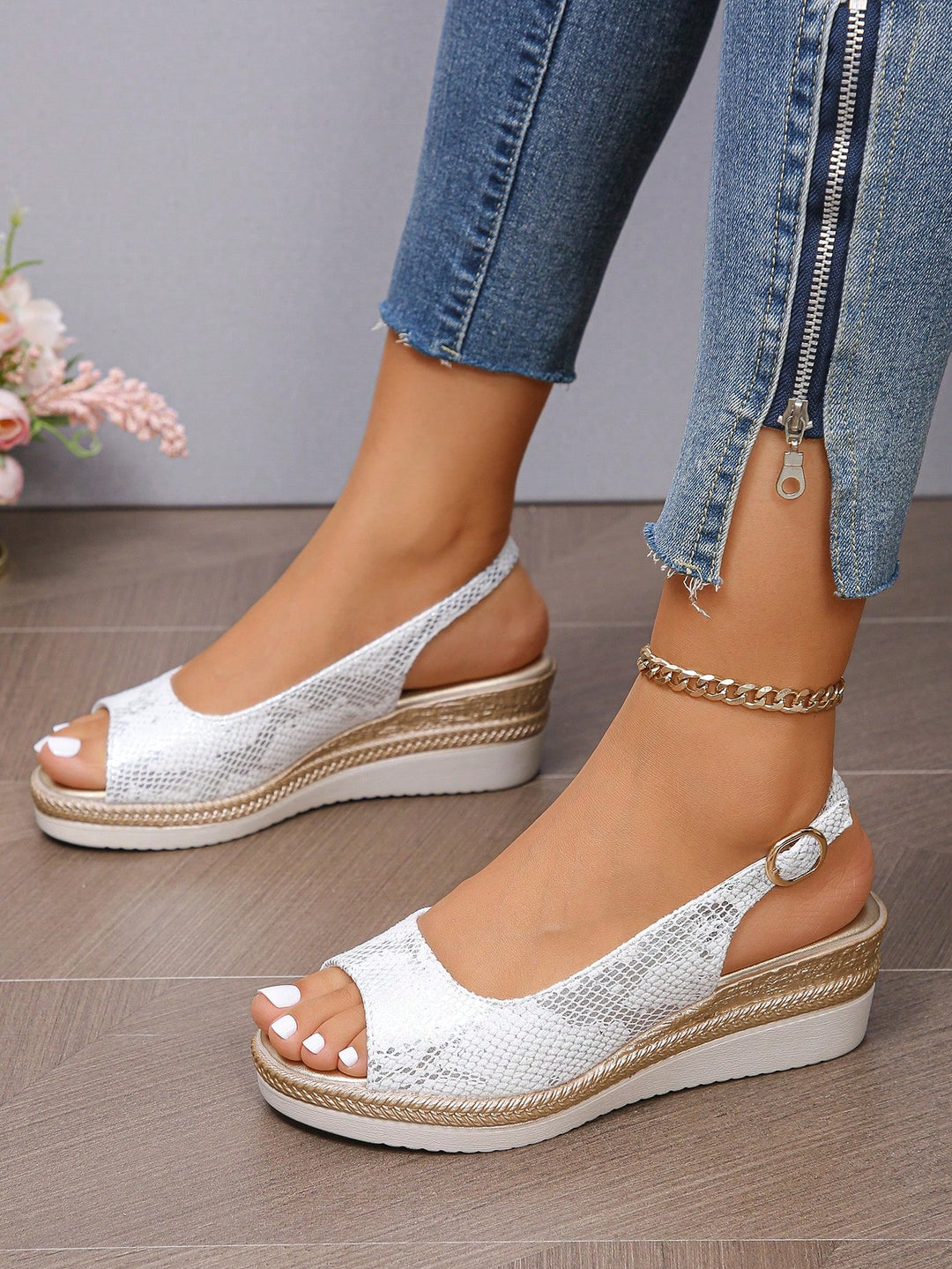 Zoe – Stylish Summer Wedge Sandals for Effortless Elegance