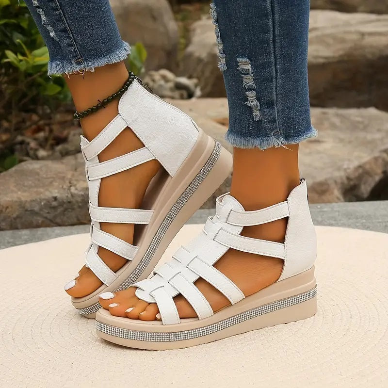 Ella – Elegant Wedge Sandals for Effortless Style