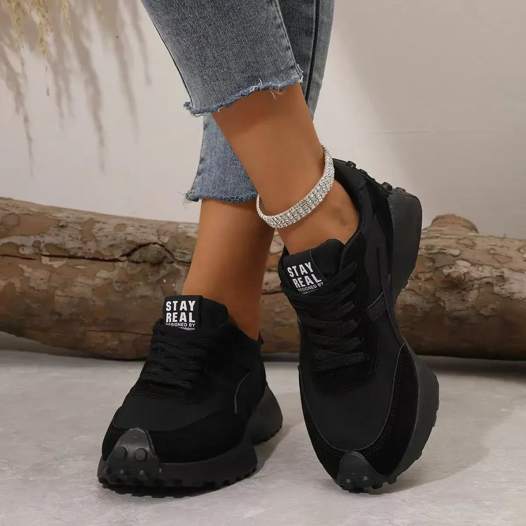 SkyStride - Luxury Platform Sneakers for Women